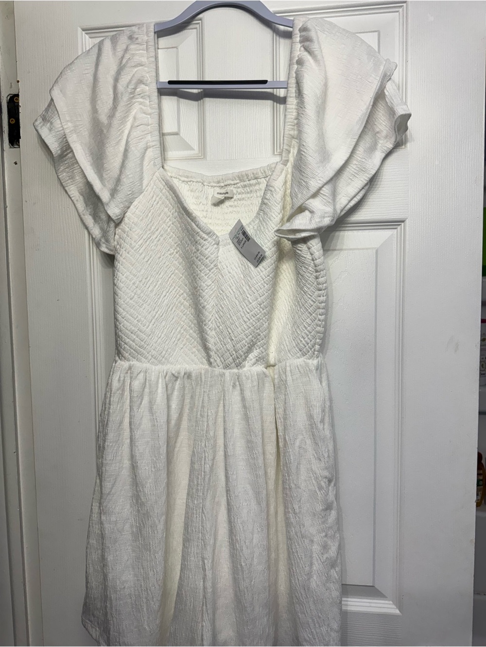 Women’s white romper